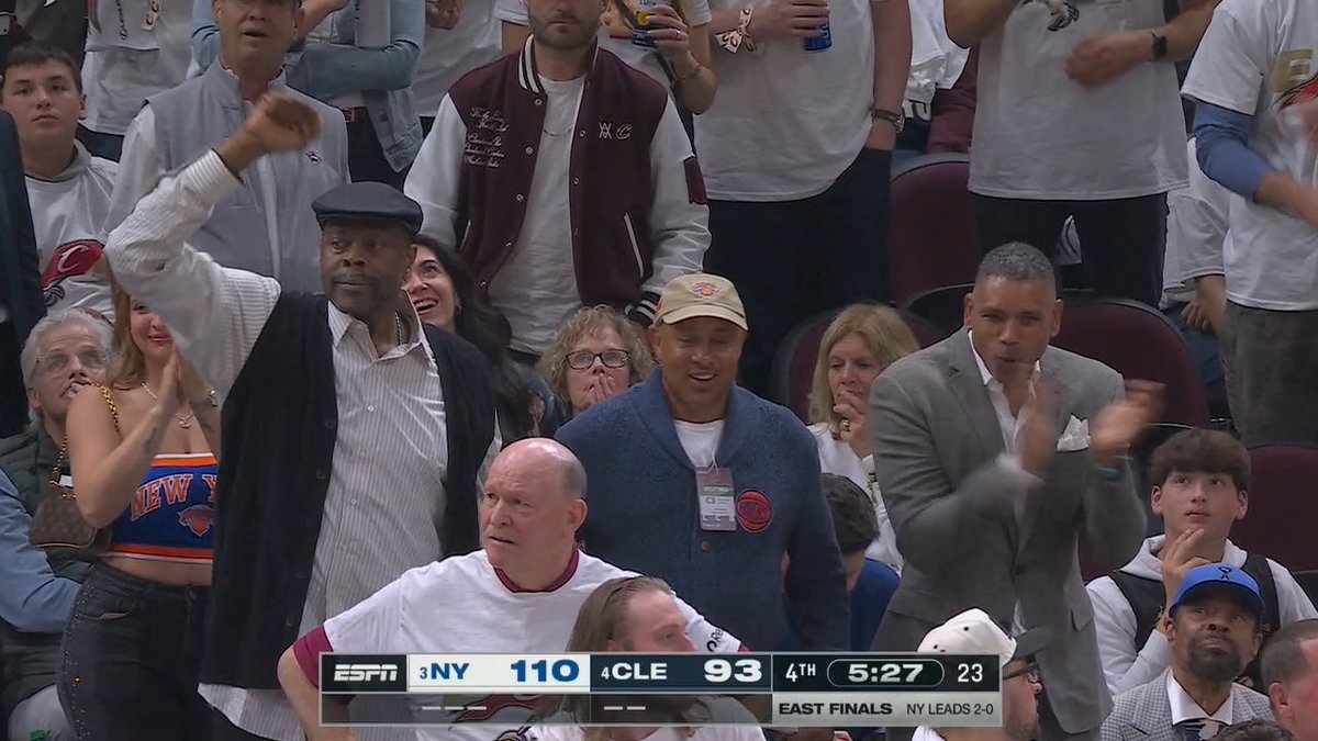 Patrick Ewing is loving what he's seeing from the Knicks🗽