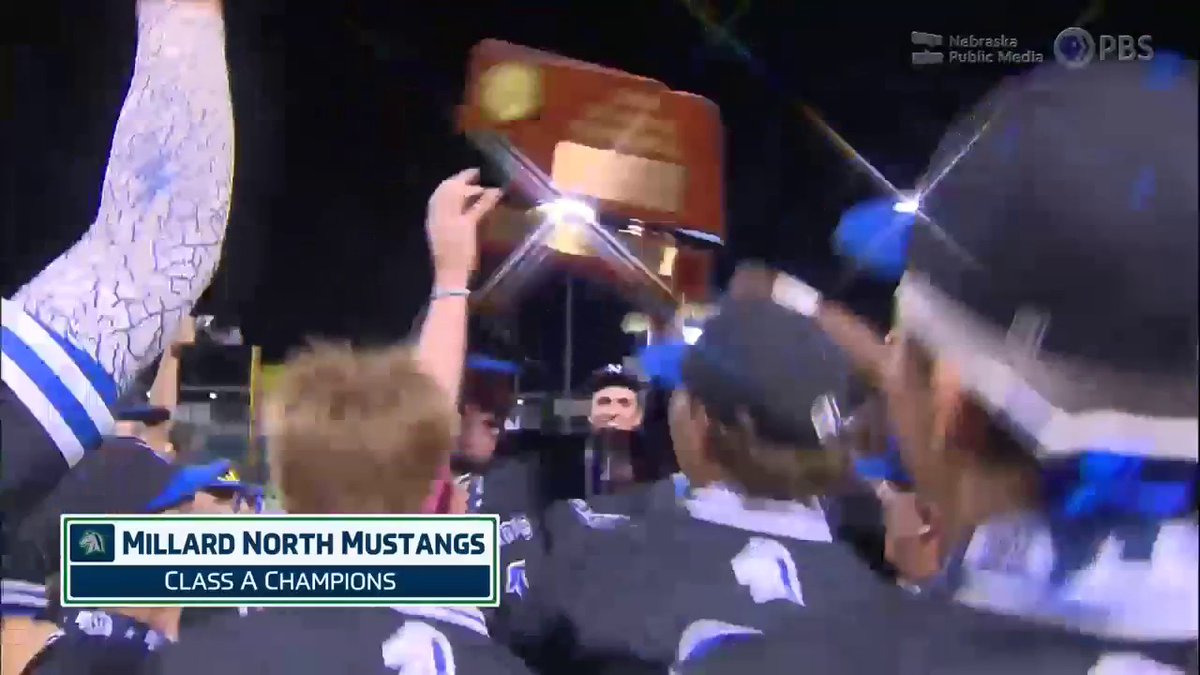 Congratulations to Millard North, your NSAA Class A Baseball State Champions 🏆🔥