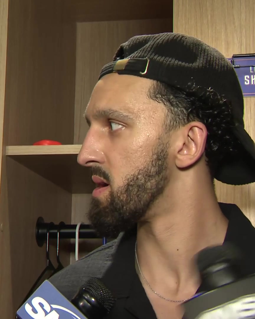 "We won tonight and we got one more tomorrow to put a team away. We know they're going to give us their best punch. This is the hardest game of the year." Landry Shamet was asked about the Knicks' 10 straight playoff wins: