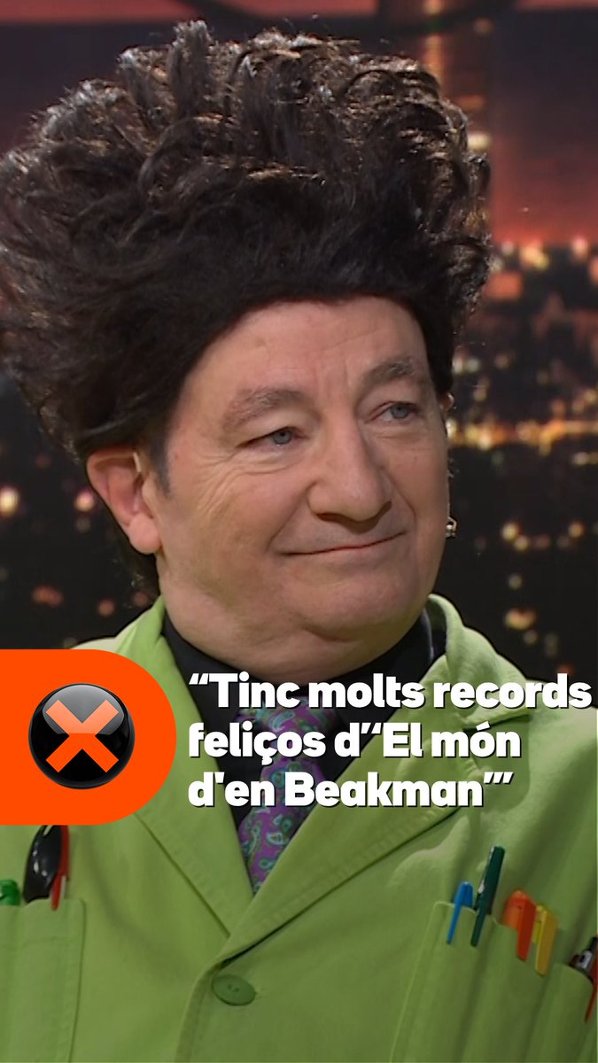 Gent dels vuitanta i els noranta, esteu preparats per desbloquejar un record d’infantesa?🤩 📺El Beakman torna a 3Cat! Paul Zaloom, ve a “Col·lapse” per recordar com ens feia riure i pensar a parlar “El món d’en Beakman” #Col·lapse3cat