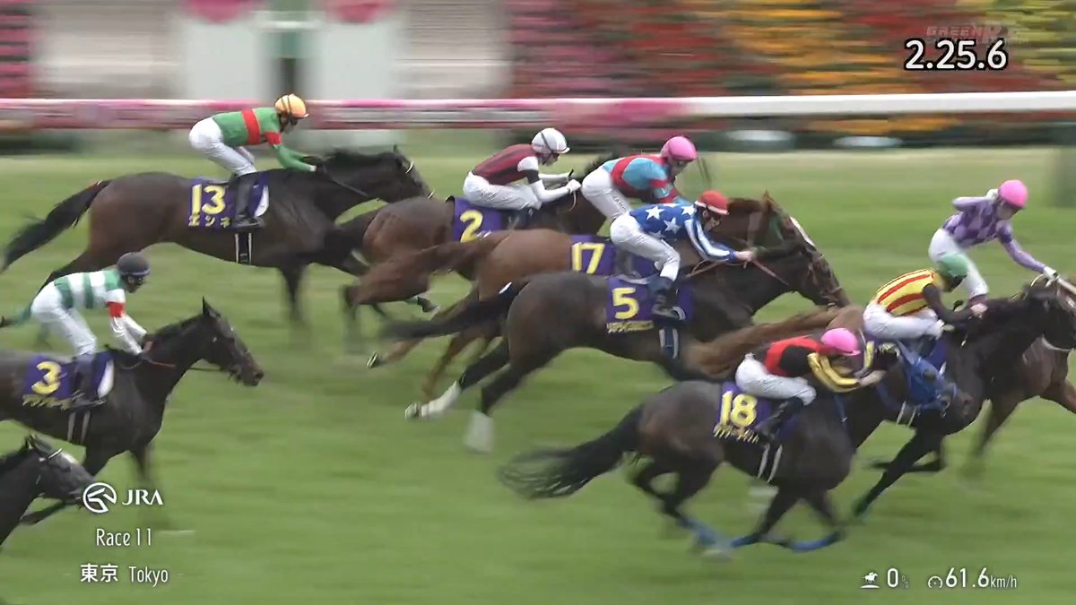 【速報】クラシック初騎乗・初制覇👀🔥 #今村聖奈 騎手、 新たな歴史を刻んだ——🔥 / 🥇1着 #ジュウリョクピエロ ー 今村聖奈 🥈2着 ドリームコア ー C.ルメール 🥉3着 ラフターラインズ ー D.レーン \ #オークス2026 🐎 📺ABEMA de グリーンチャンネル