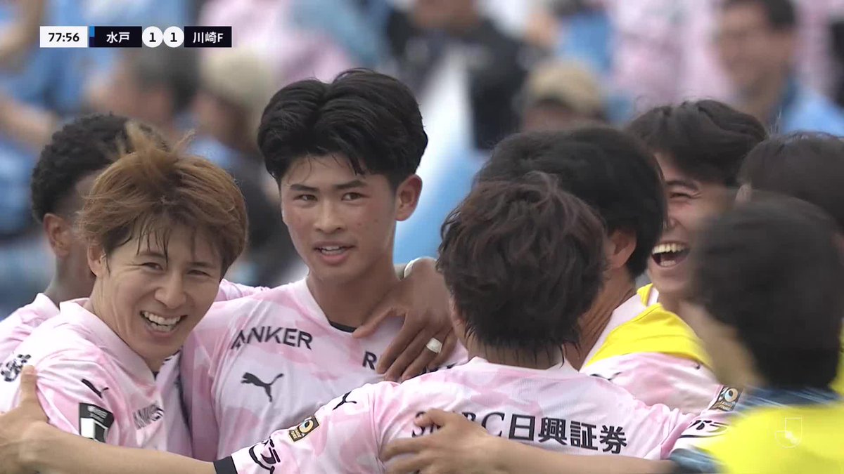 持山匡佑のゴラッソで川崎Fが追加点！🔥 🎦 ゴール動画 🏆 明治安田Ｊ１百年構想リーグ 地域リーグラウンド 第18節 🆚 水戸vs川崎Ｆ 🔢 0-2 ⌚️ 78分 ⚽️ 持山 匡佑（川崎Ｆ） #Ｊリーグ
