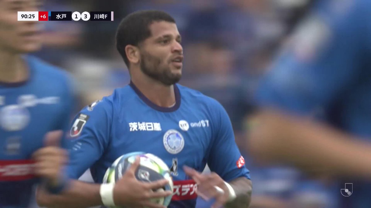 パトリッキの強烈な一撃💥 🎦 ゴール動画 🏆 明治安田J1百年構想リーグ 地域リーグラウンド 第18節 🆚 水戸vs川崎F 🔢 1-3 ⌚️ 90+1分 ⚽️ パトリッキ(水戸) #Jリーグ