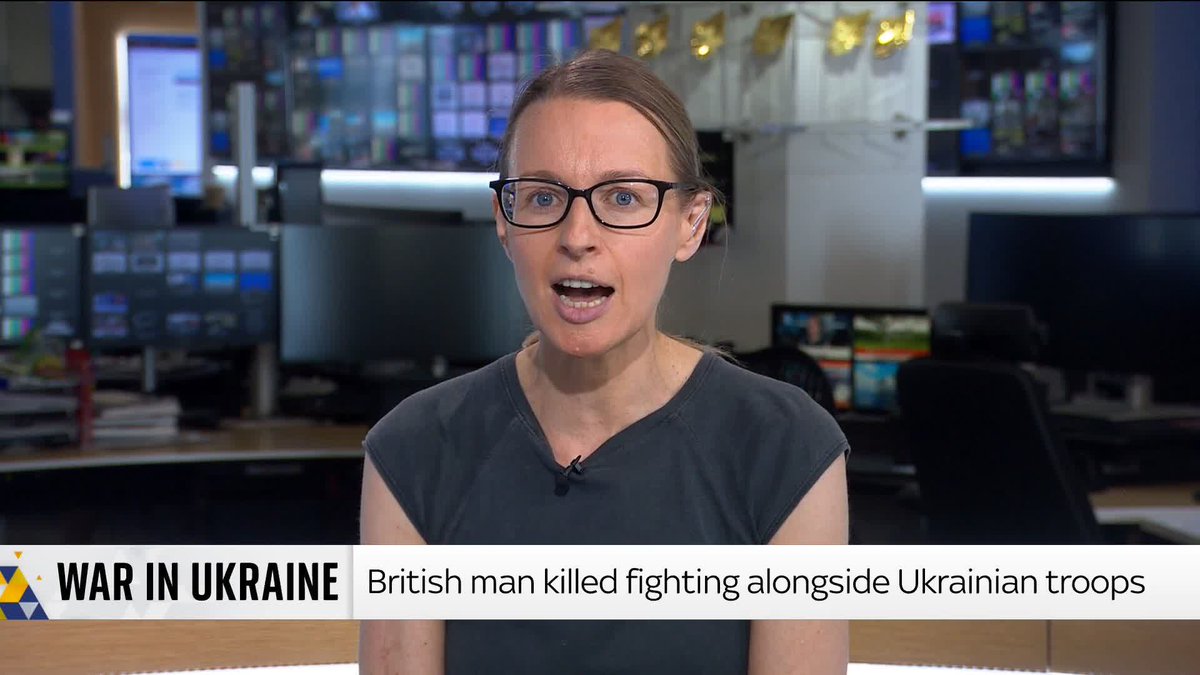A British man has been killed in action in Ukraine, the government has confirmed. Ayrton Redfearn, 23, from Devon, died on 9 May while fighting in the eastern Donetsk region. Sky's Security and Defence Editor Deborah Haynes reacts ⬇️ 📺 Sky 501 & YT