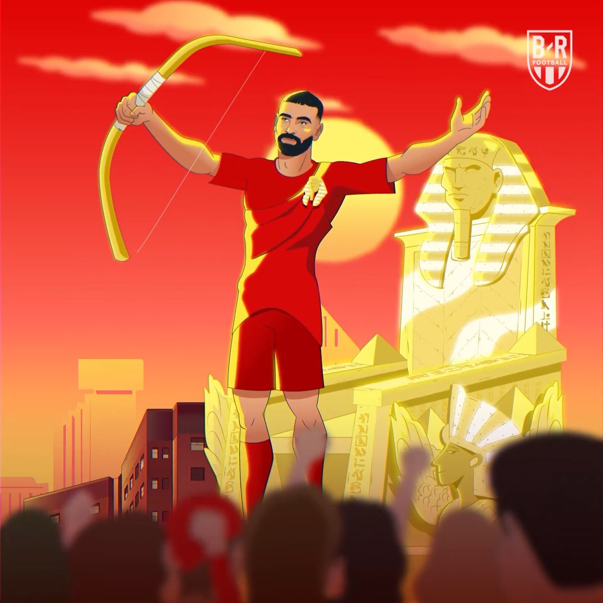 Mo Salah, forever Anfield royalty 👑