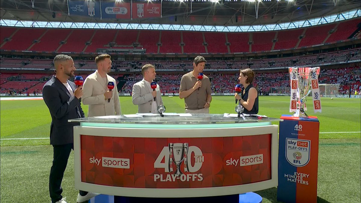 🗣️ "For fans to remain and be faithful to Bolton Wanderers is really special" Vernon Kay describes the atmosphere in Bolton and what today's play-off final against Stockport means for the town.