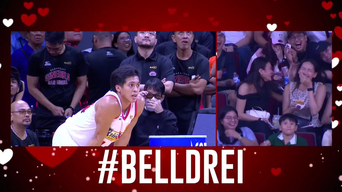 LAYAG NA LAYAG 🚢 Umingay ang buong Mall of Asia Arena crowd as Capital1's Bella Belen is seen watching the semis Game 3 between Rain or Shine and Brgy. Ginebra San Miguel in the PBA Season 50 Commissioner's Cup! #PBA50 #PBA50LID