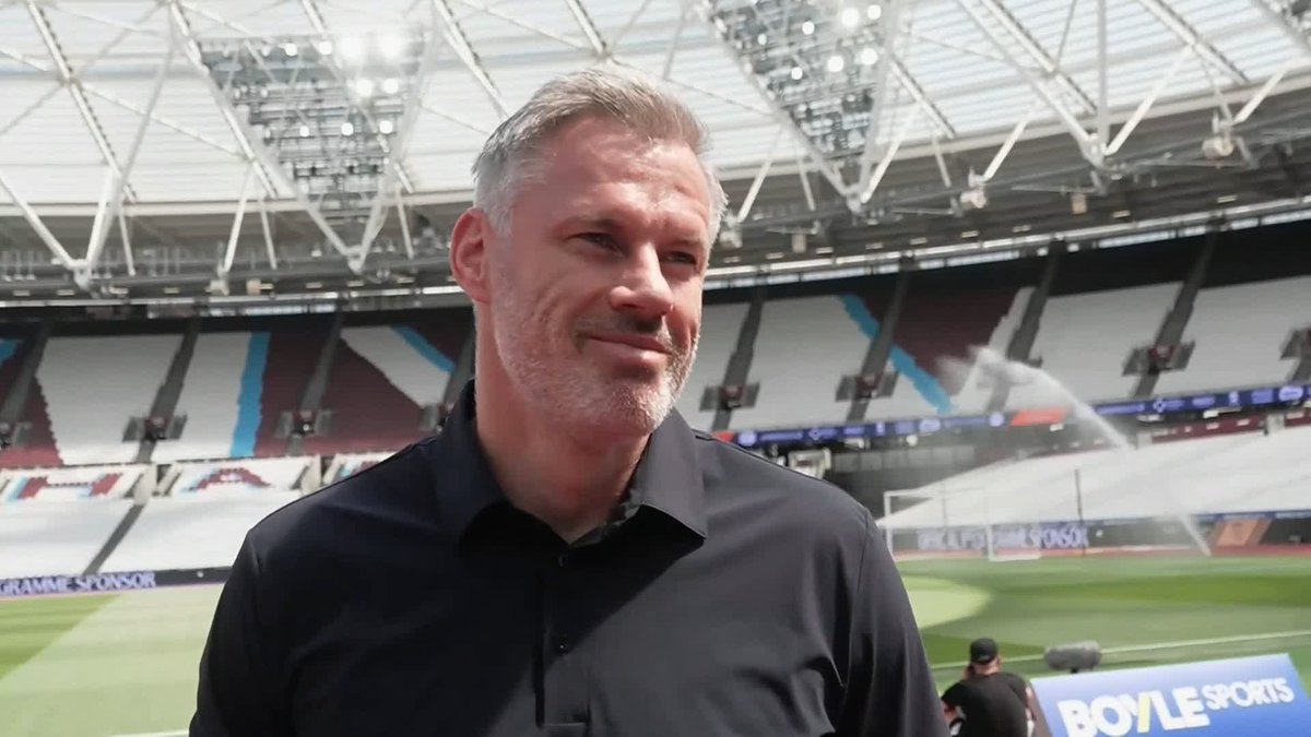 "If Tottenham go down that will be the biggest relegation in history." Jamie Carragher shares his thoughts ahead of the the final day relegation battle between West Ham and Spurs 👀📊