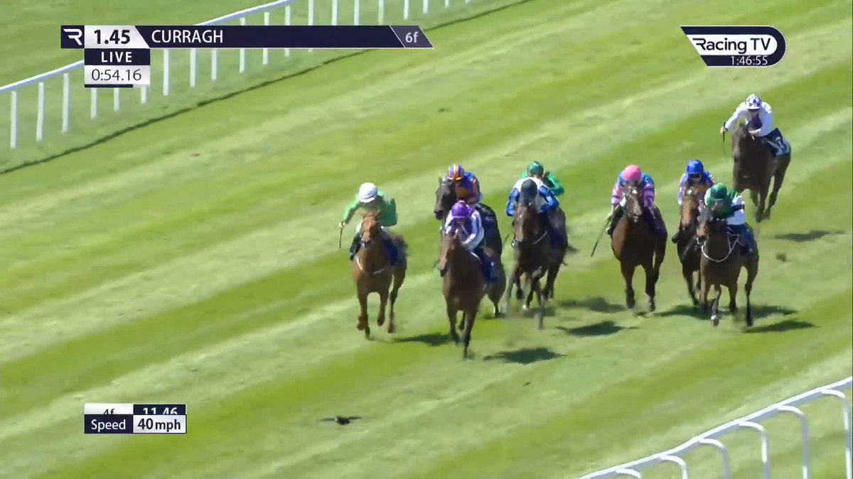 Sun Goddess (Sioux Nation) shines brightly 🤩 A good start to the day for team Ballydoyle Racing Aidan O'Brien and Ryan Moore The Curragh Racecourse ✅