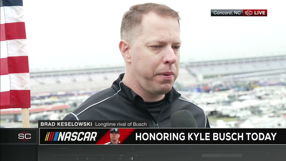 "It just hasn't sunk in. ... He won a race on Friday of last week. ... I owe a lot of my success to key learnings from him. ... But he made me a better racer, and he made this sport better." NASCAR driver Brad Keselowski reflects on Kyle Busch and the impact he has had on his career.