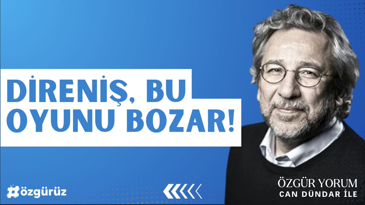Can Dündar: DİRENİŞ, BU OYUNU BOZAR! Şimdi tamamını YouTube'dan izleyin: