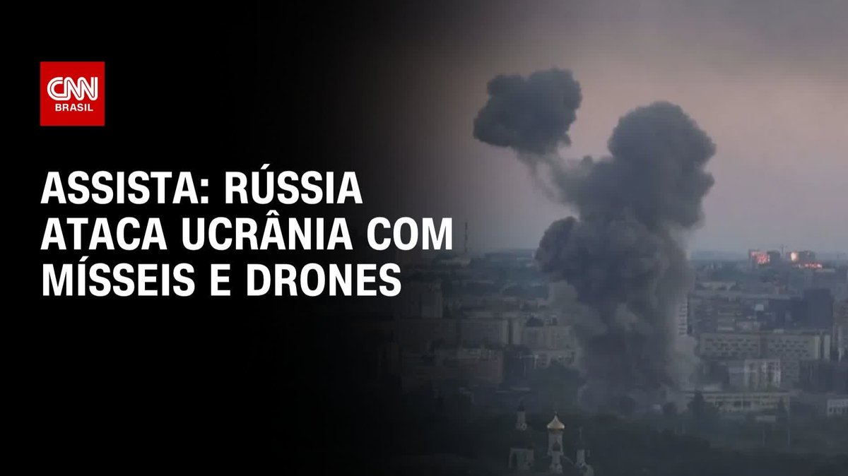 Rússia ataca Kiev, capital da Ucrânia, com mísseis e drones; assista