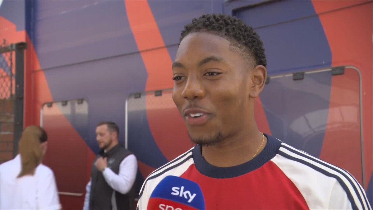 🗣️ "We need to carry momentum for a victorious game next Saturday." Myles Lewis-Skelly still has one eye on the Champions League final ahead of Arsenal's title celebrations 👀