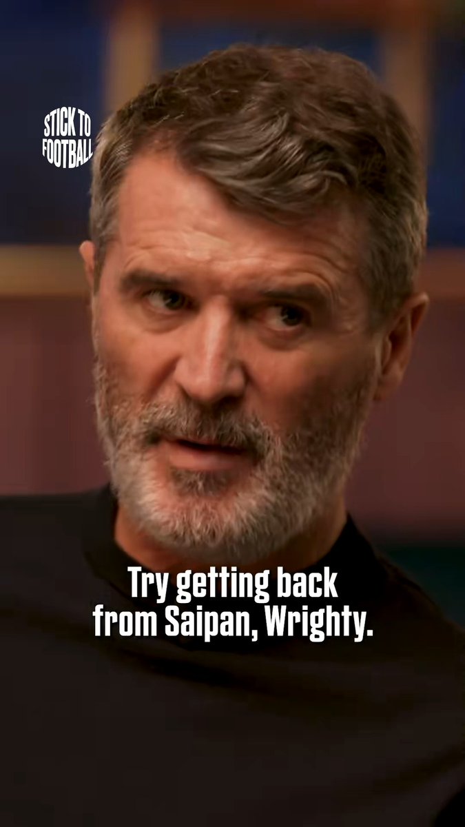 Roy Keane is quality 😂🇮🇪