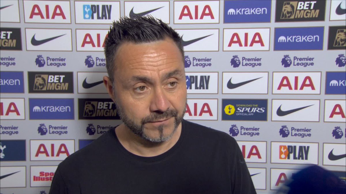 "The fans are incredible, we have to play for them" Roberto De Zerbi's thoughts ahead of a massive final day game for Spurs ⚪️
