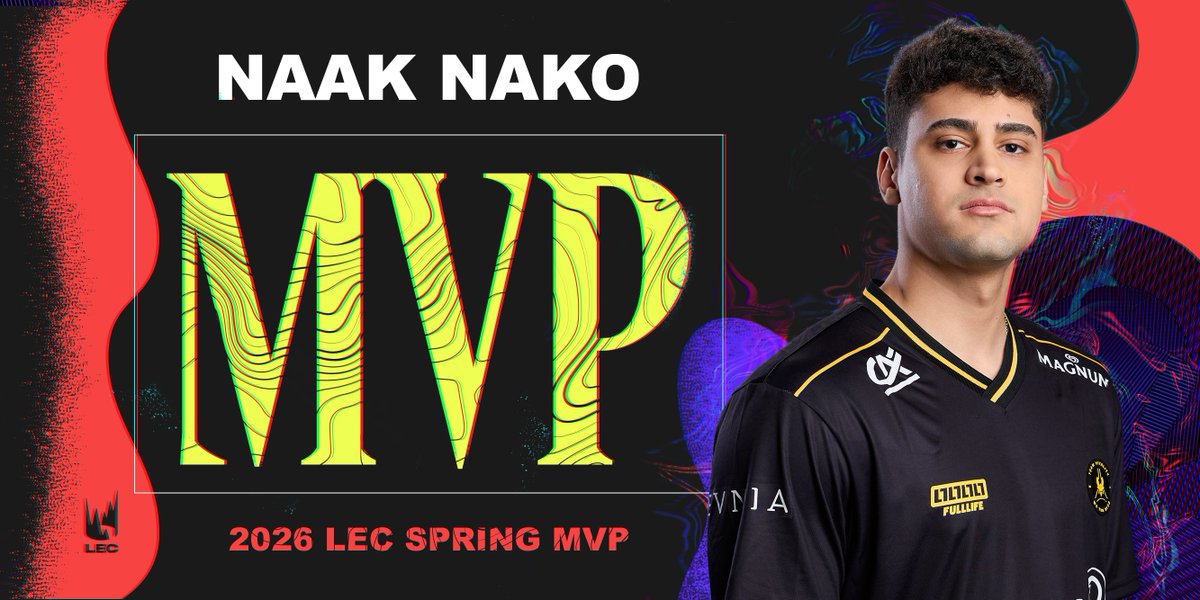 The #LEC Spring Regular Season MVP: Naak Nako!