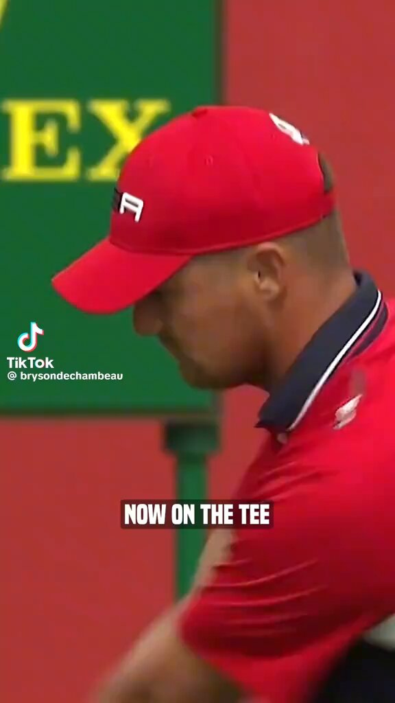 Just referenced this shot yesterday as a player suggested driver was too much for our first hole. "Well, Bryson hit driver from the same spot that you're teeing off from and it wasn't too much for him 🤷😜😂" Ryder Cup memories from 2021 make me happy! This sure got the final day off to a great start.