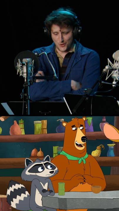 PPPREACH!!! 🗣️ Behind the scenes of Nick Kroll, Sabrina Jalees, Zach Woods, and June Diane Raphael voicing the fauna of MATING SEASON, now playing on Netflix