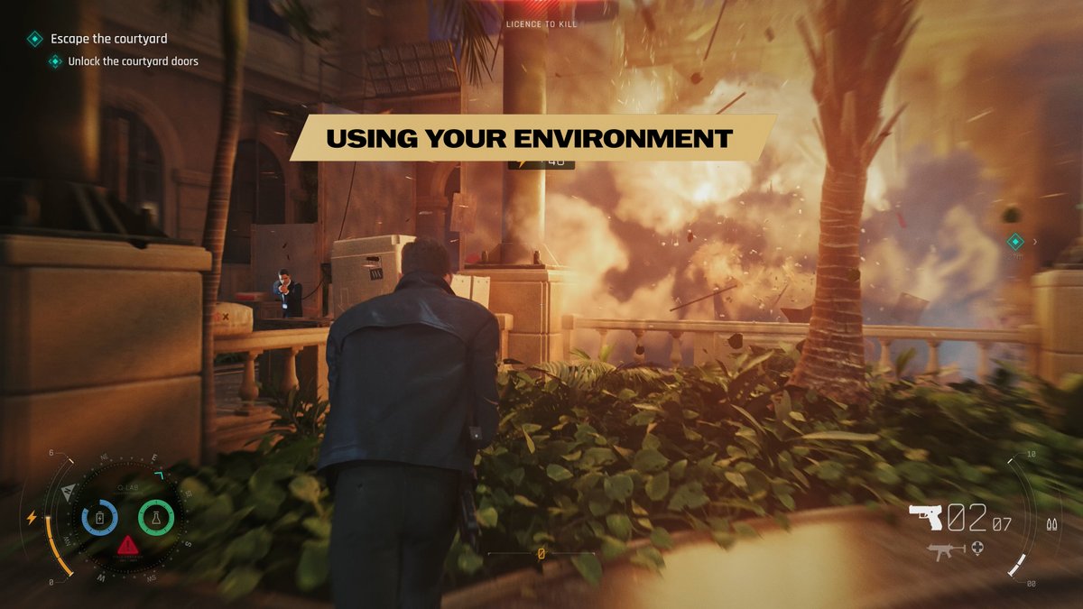 Clear the way by using your environment to defeat enemies and secure the situation. How many creative opportunities have you seen so far? Let us know in the comments. Pre-order and unlock a deluxe edition upgrade. #007FirstLight #EarnTheNumber