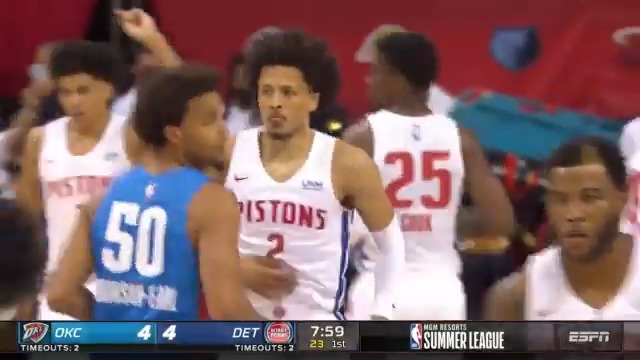 Aug 8, 2021: Cade Cunningham makes his Summer League debut: 🔹️12 PTS 🔹️6 REB 🔹️2 AST 🔹️2 STL 🔹️2 BLK #DetroitBasketball