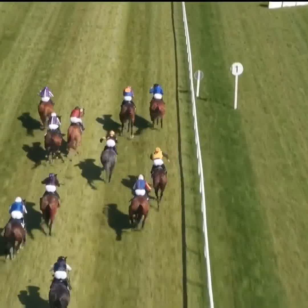 That camera angle 🤌 Precise winning the Tattersalls Irish 1,000 Guineas under Wayne Lordan for Aidan O'Brien Ballydoyle Racing 😍