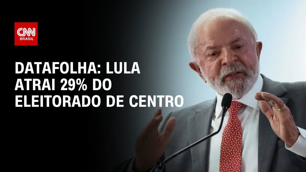 Lula atrai 29% do eleitorado de centro; Flávio Bolsonaro, 20%; assista