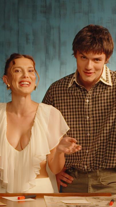 Millie Bobby Brown and Louis Partridge solve a very important Enola Holmes 3 mystery 👀