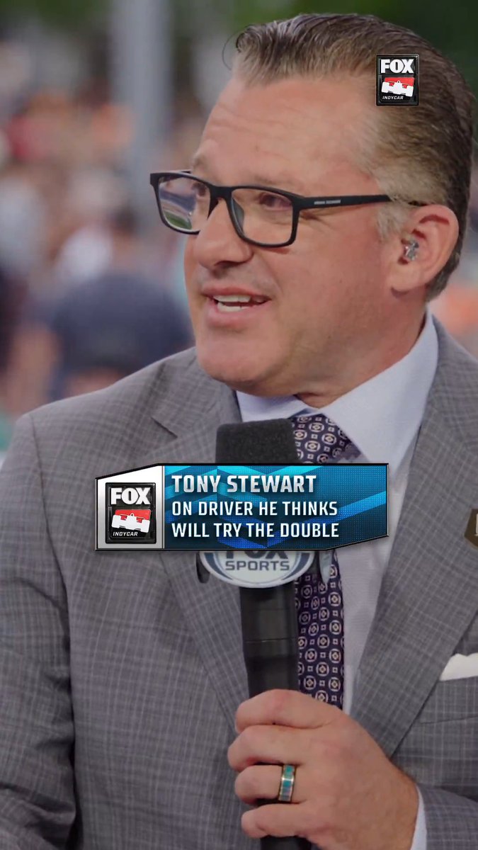 Who will be the next driver that will try "The Double?" Chris Myers | Tony Stewart