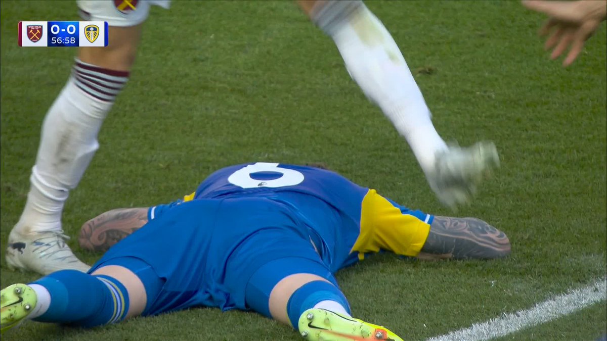 Joe Rodon with a CRUCIAL block for Leeds! ๐ฅ