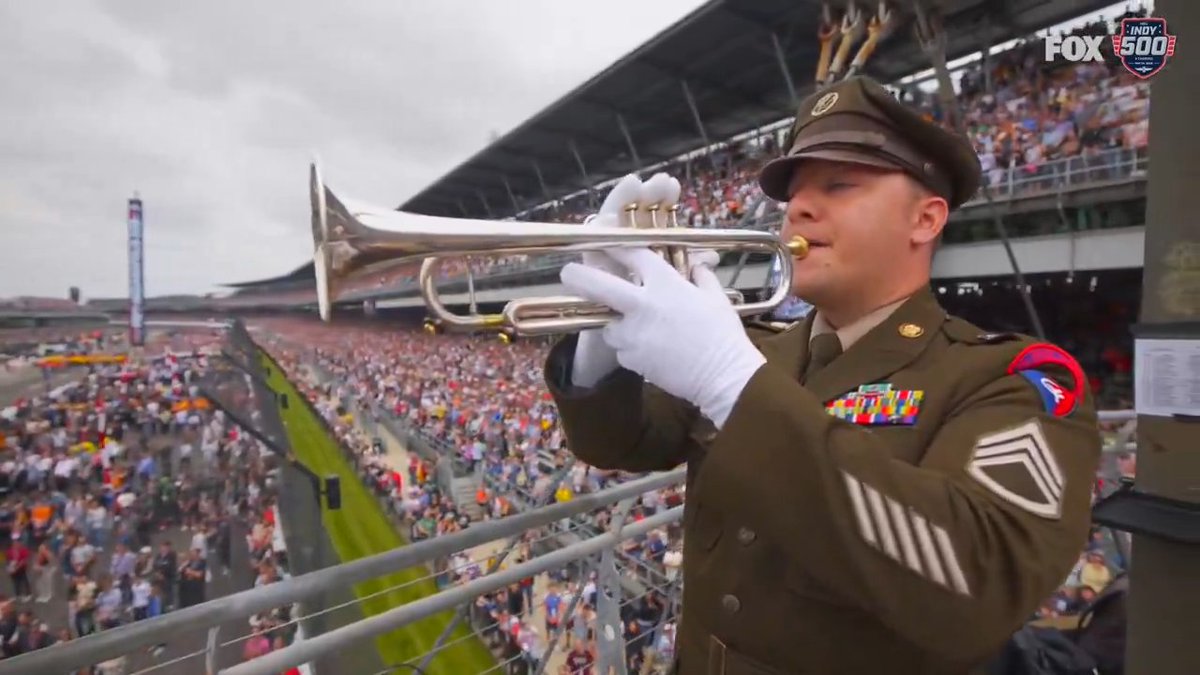 A rifle salute and Taps.