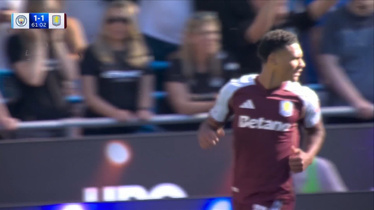 A perfectly-timed run from Ollie Watkins to give Aston Villa the lead at the Etihad! 👌
