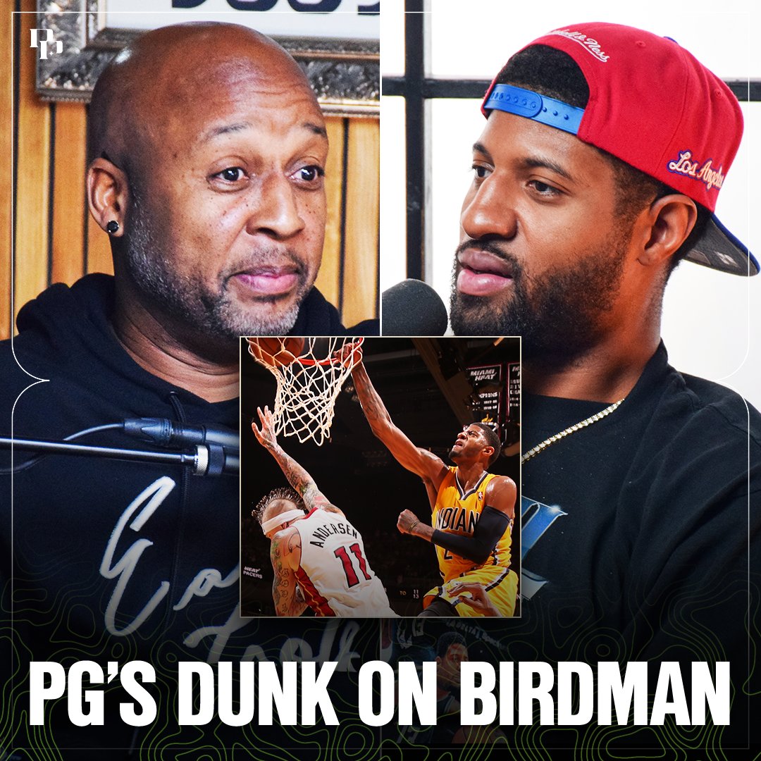 "LeBron dapped him and to me that was when it was like OK, you are in this echelon of being an NBA star." (Via Podcast P with Paul George)
