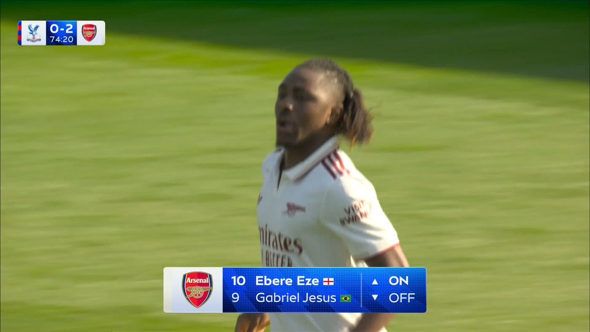 What a reception for Ebere Eze on his Selhurst Park return 👏🥺