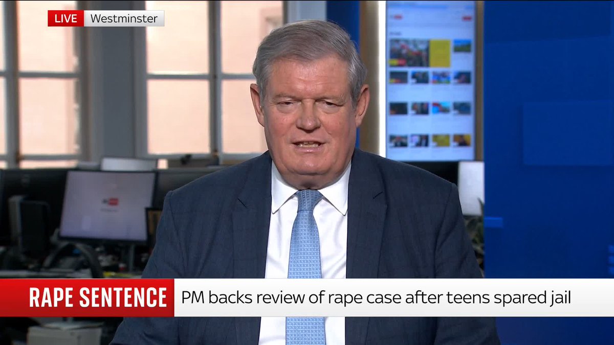 Sir Keir Starmer has said a rape case in which two teenage boys were spared jail is "appalling" and it is "right that law officers are urgently reviewing the sentences". Sky's @JonCraig has the latest ⬇️ Read more: 📺 Sky 501, Virgin 602 & YouTube