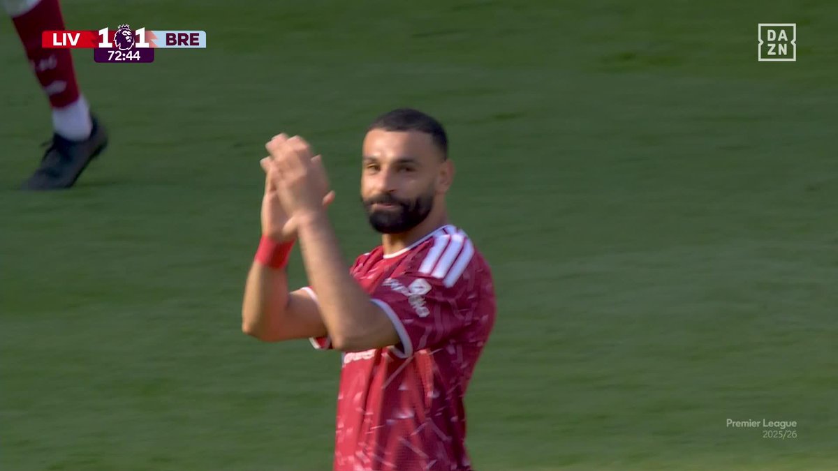 ¡ADIÓS AL FARAÓN! 🇪🇬 👋🏼 Así se despide Mohammed Salah de Anfield, en su último partido con el Liverpool #PremierLeagueDAZN ⚽🏴󠁧󠁢󠁥󠁮󠁧󠁿
