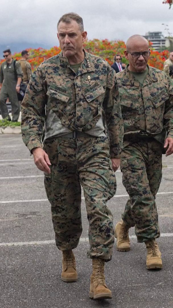 Pentagon releases images of SOUTHCOM commander in Venezuela