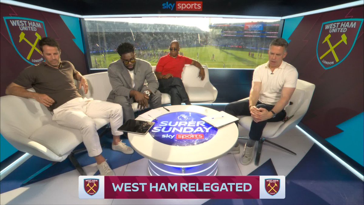 "It was too little too late, simple as that!" Micah Richards & Jamie Redknapp says 'inconsistency' played a huge factor in West Ham's relegation 🗣️