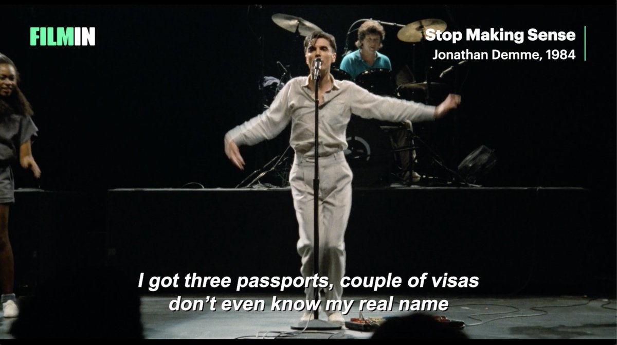 Cuando David Byrne saca los pasos prohibidos sabes que este va a ser el concierto de tu vida.