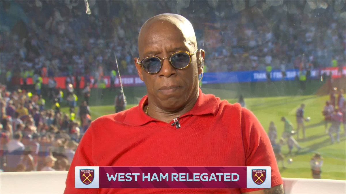 "They're not running those clubs well enough!" Ian Wright says Spurs’ and West Ham’s hierarchy haven’t run the clubs well and that relegation was a result of it 😮