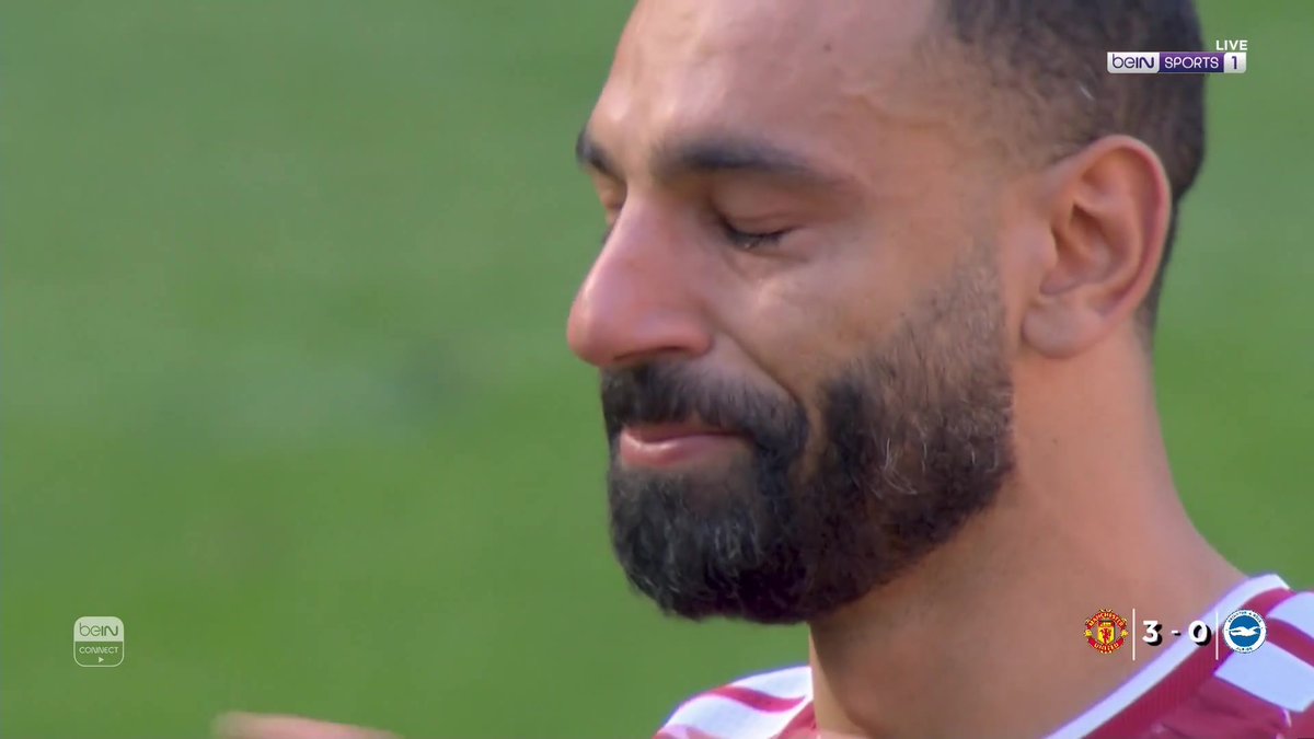 بكاء الأسطورة محمد صلاح ❤️