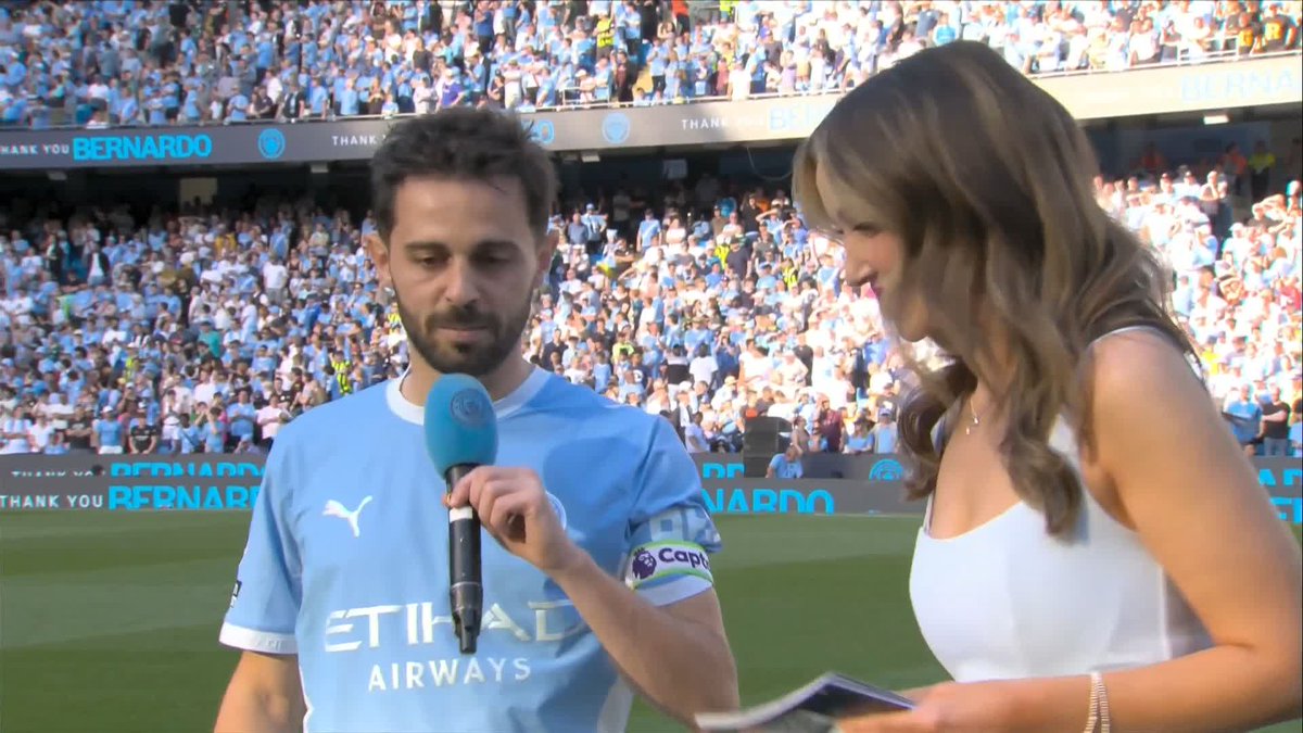"I don't think I will ever feel the same love ever in my life" Bernardo Silva's message to Manchester City fans 🩵