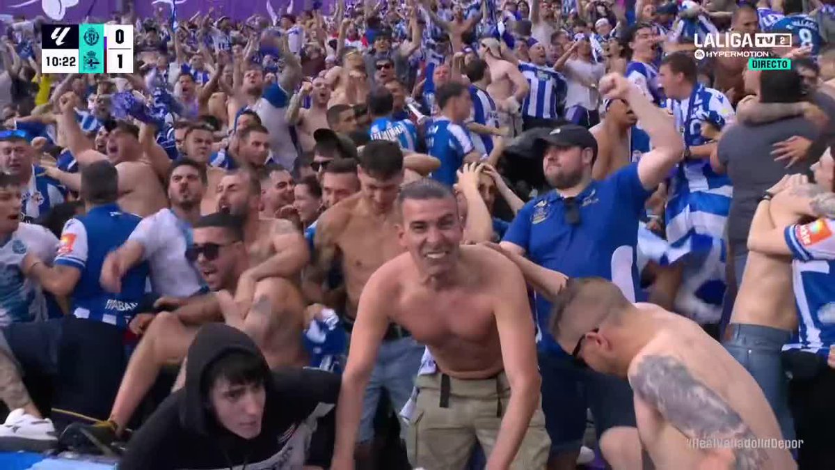 DEPORTIVISTAS... 𝑶𝒔 𝒗𝒊𝒆𝒓𝒐𝒏 𝒗𝒐𝒍𝒗𝒆𝒓 🥹 El Dépor ya está aquí, el Dépor es gigante, el Dépor regresa a Primera División OCHO AÑOS DESPUÉS ⚪🔵 RC Deportivo #LALIGAHYPERMOTION