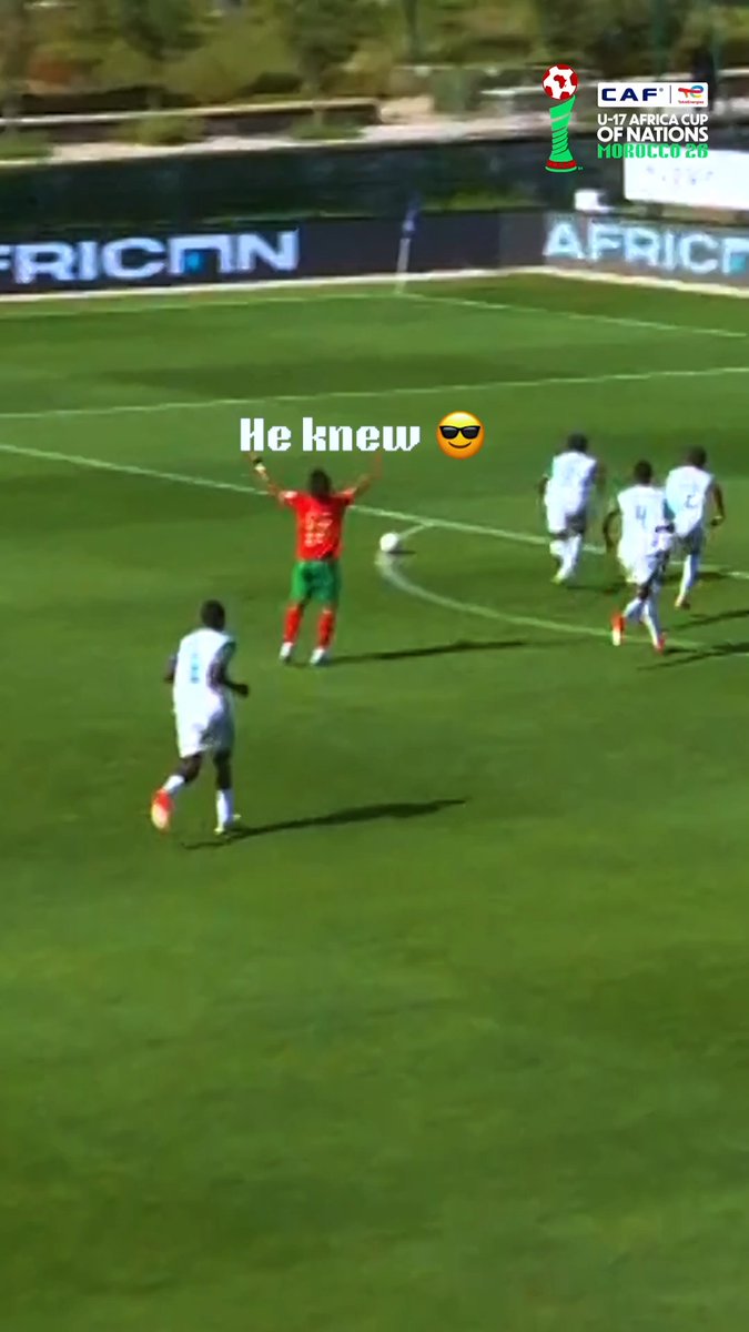 Ça s’appelle avoir confiance dans les qualités de ses coéquipiers. #CANU17 🇲🇦