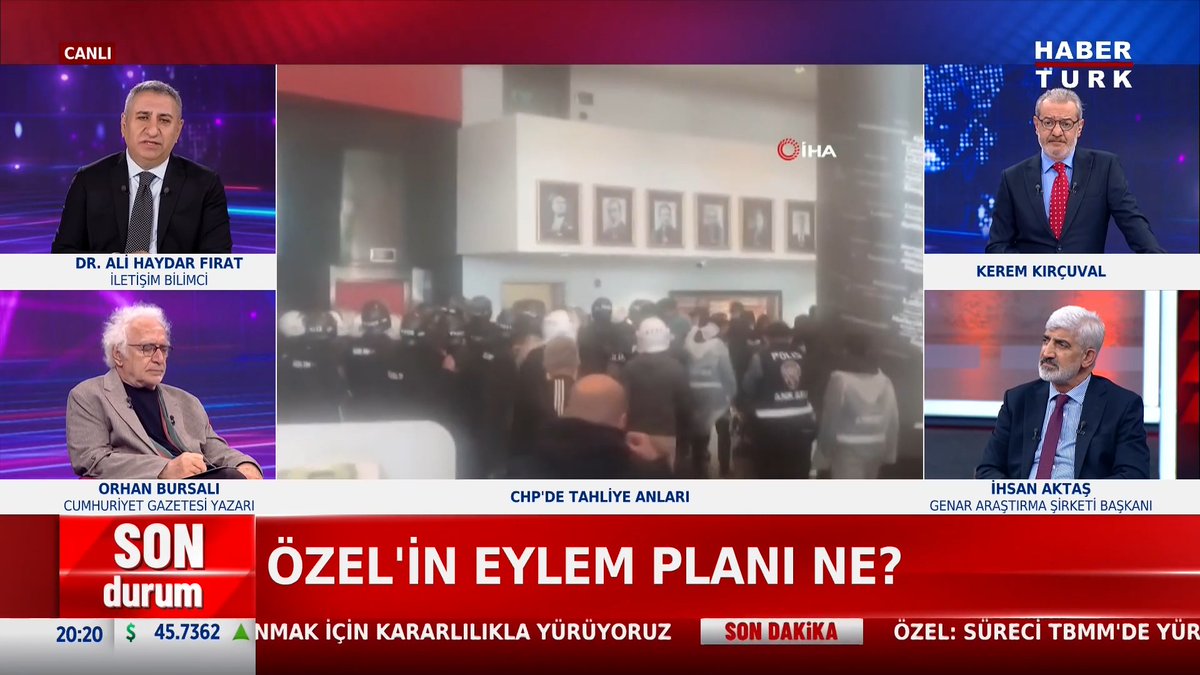 📌Özgür Özel'in eylem planı ne? İletişim Bilimci Dr. Dr. Ali Haydar Fırat #HabertürkGündem'de değerlendirdi.