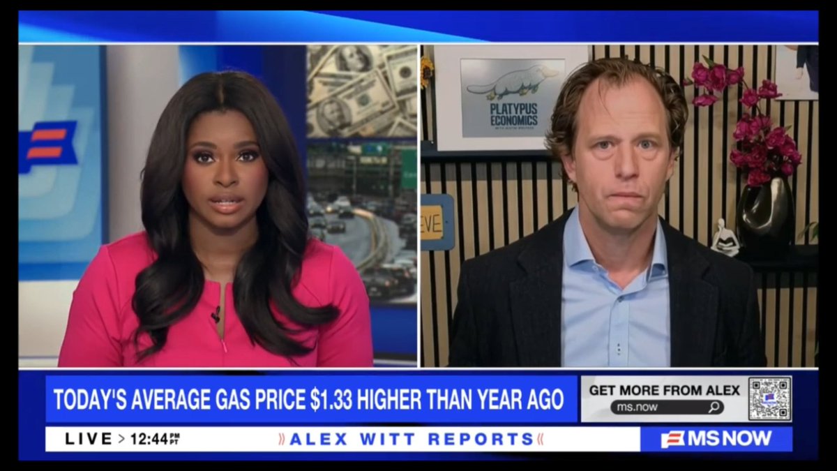 "We're still gonna be paying more effectively an Iran tax. That Iran tax is gonna be around for months and probably years." A neat phrase for a very real hit to family budgets.
