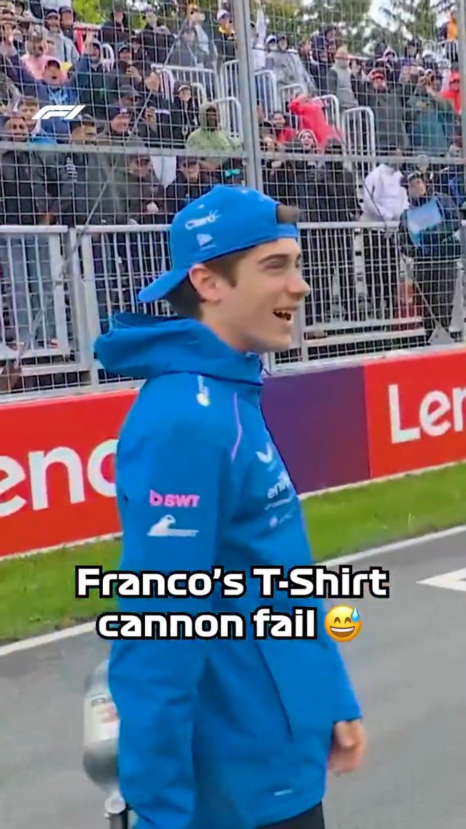 Pierre to the rescue! 😂 #F1 #CanadianGP BWT Alpine Formula One Team