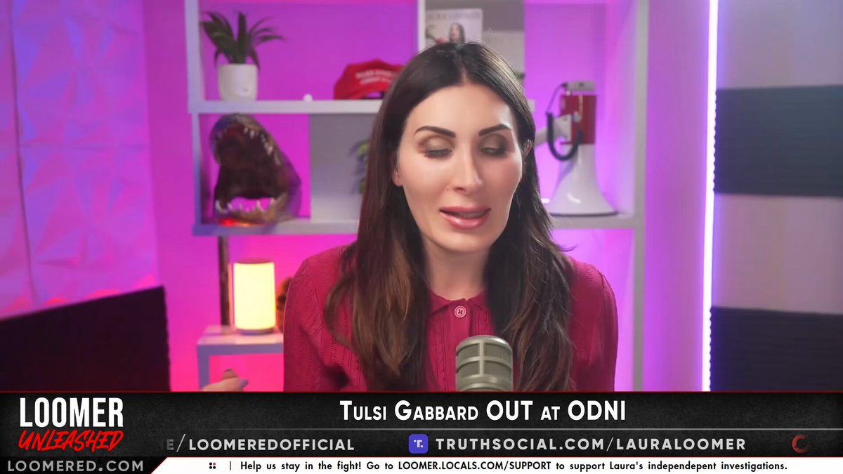 I broke the news months ago that Director of National Intelligence Tulsi Gabbard Tulsi Gabbard 🌺 would resign after turning her office into a breeding ground for leaks that consistently compromised and undermined our national security. Insiders in the White House and close Trump allies literally nicknamed DNI "Do Not Invite" because Tulsi Gabbard constantly SABOTAGED President Donald Trump Donald J. Trump and combated CIA Director John Ratcliffe John Ratcliffe while her office ran cover for Islamists who use bot networks online to aid Islamic adversaries while demonizing our ally, Israel. She packed her department with antisemitic leakers like Joe Kent, who spent their days hyper-fixated on Israel and watching podcasts and leaking to Tucker Carlson instead of locking down and breaking up jihadi terror cells inside America. It’s unforgivable behavior. Our commander-in-chief deserves an intelligence community he can actually TRUST. Good riddance!