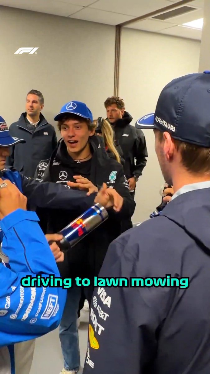 From driving to lawn mowing, according to the man himself 😅👀 #F1 #CanadianGP