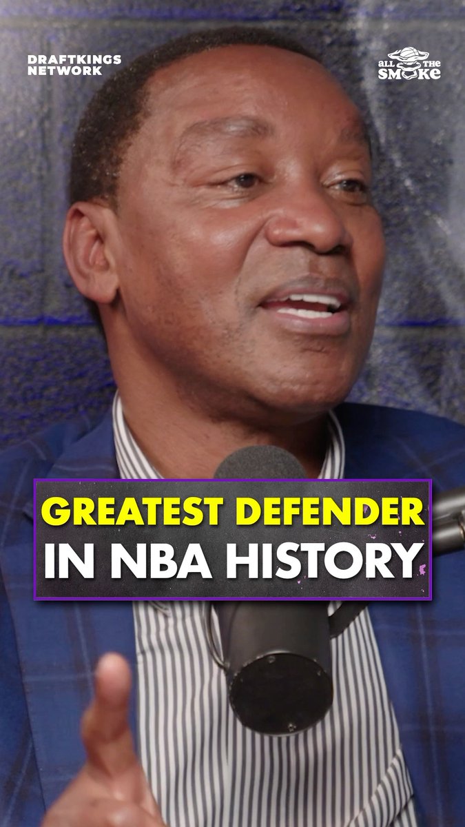 Isiah Thomas says the Bulls had the TWO greatest defenders ever 👀 Y’all agree? ⬇️