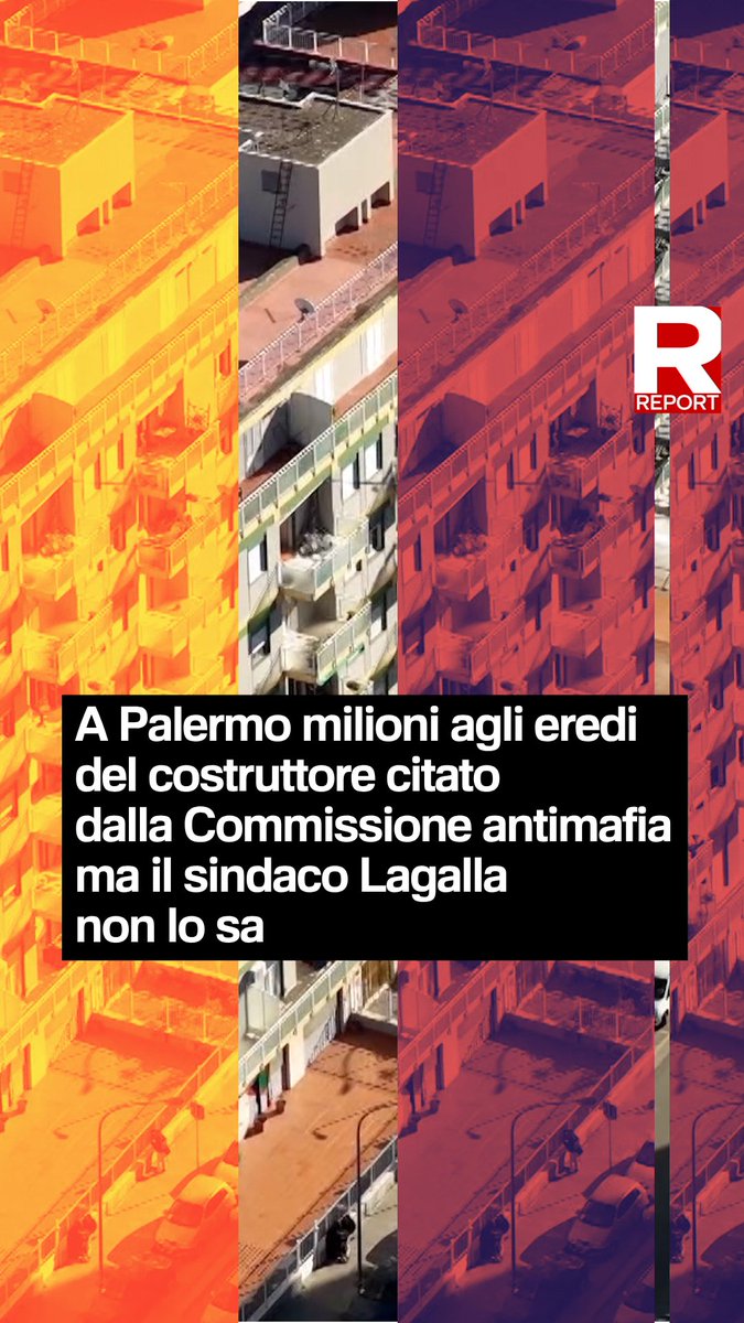 La città metropolitana di Palermo paga da decenni milioni di euro agli eredi di un costruttore citato dalla commissione antimafia, ma il sindaco Lagalla sembra non saperlo. Segui #Report ora in diretta su #Rai3👇